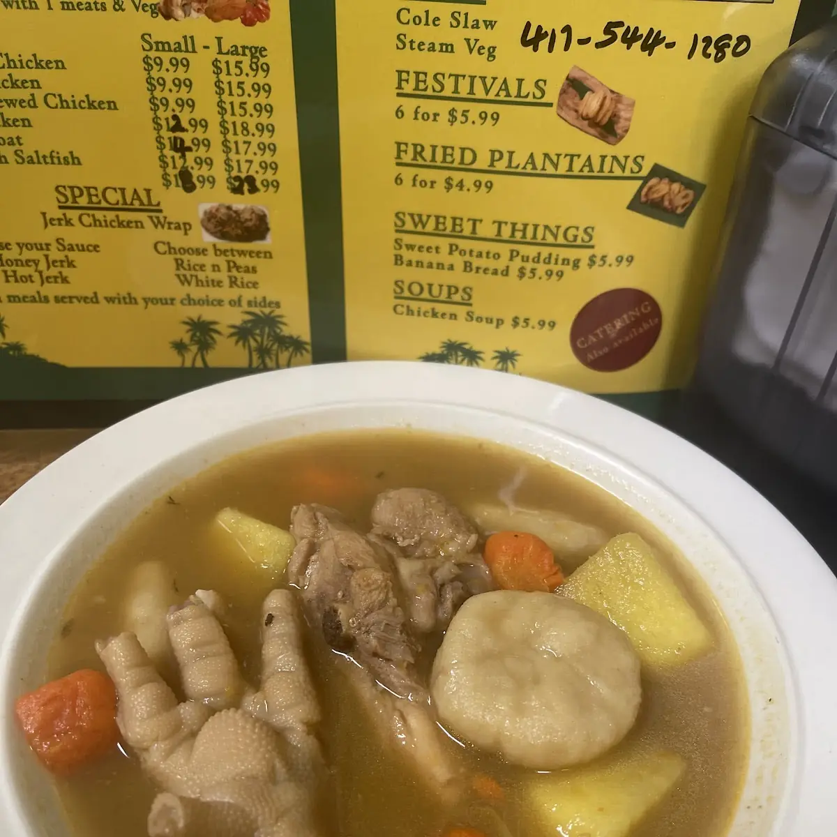 Large Cow-Feet Soup