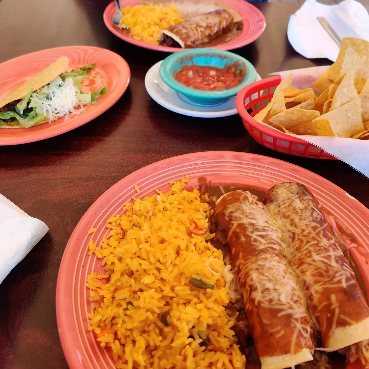 Mexican Rice & Refried Beans