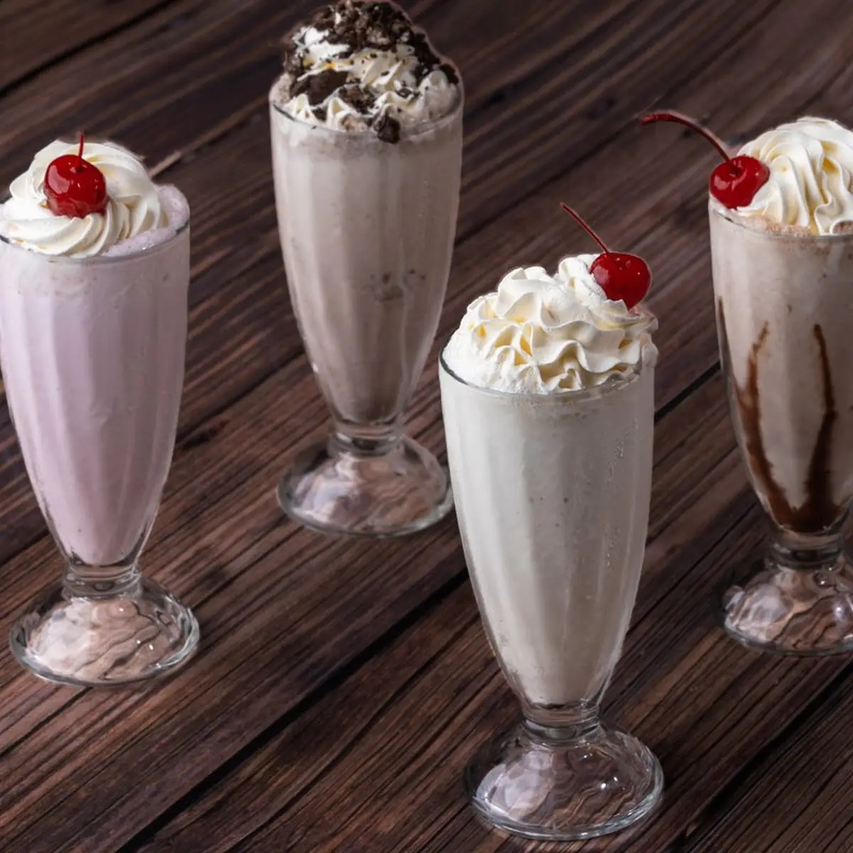 Old-Fashioned Milkshakes