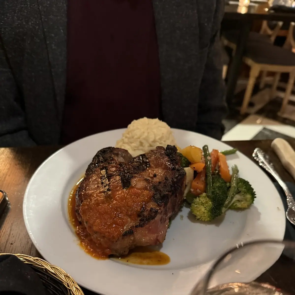 Double Cut Bone in Pork Chop