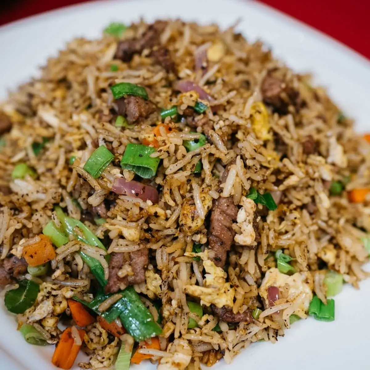 Beef Fried Rice with Black Truffle