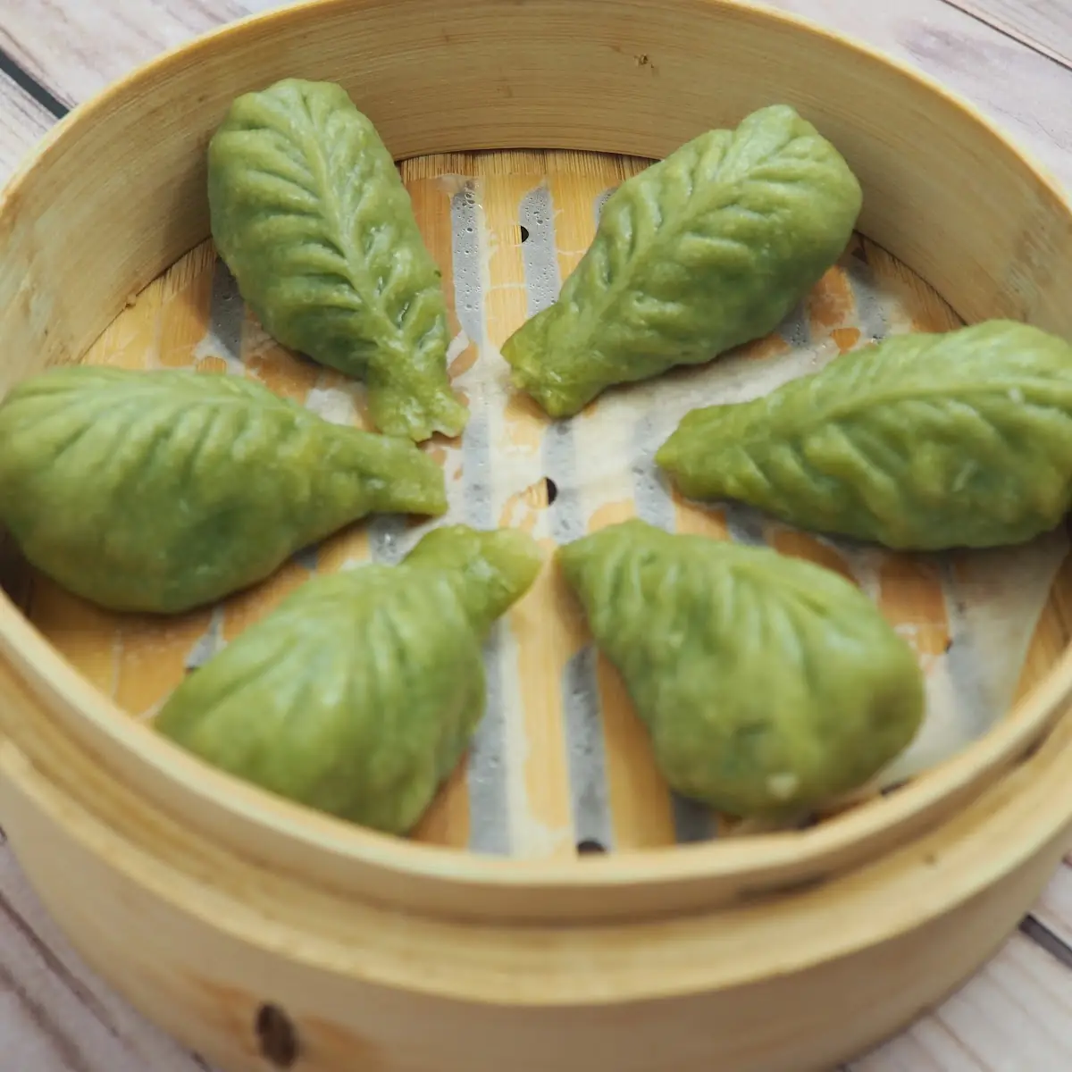 Steamed Shrimp and Vegetable Dumplings