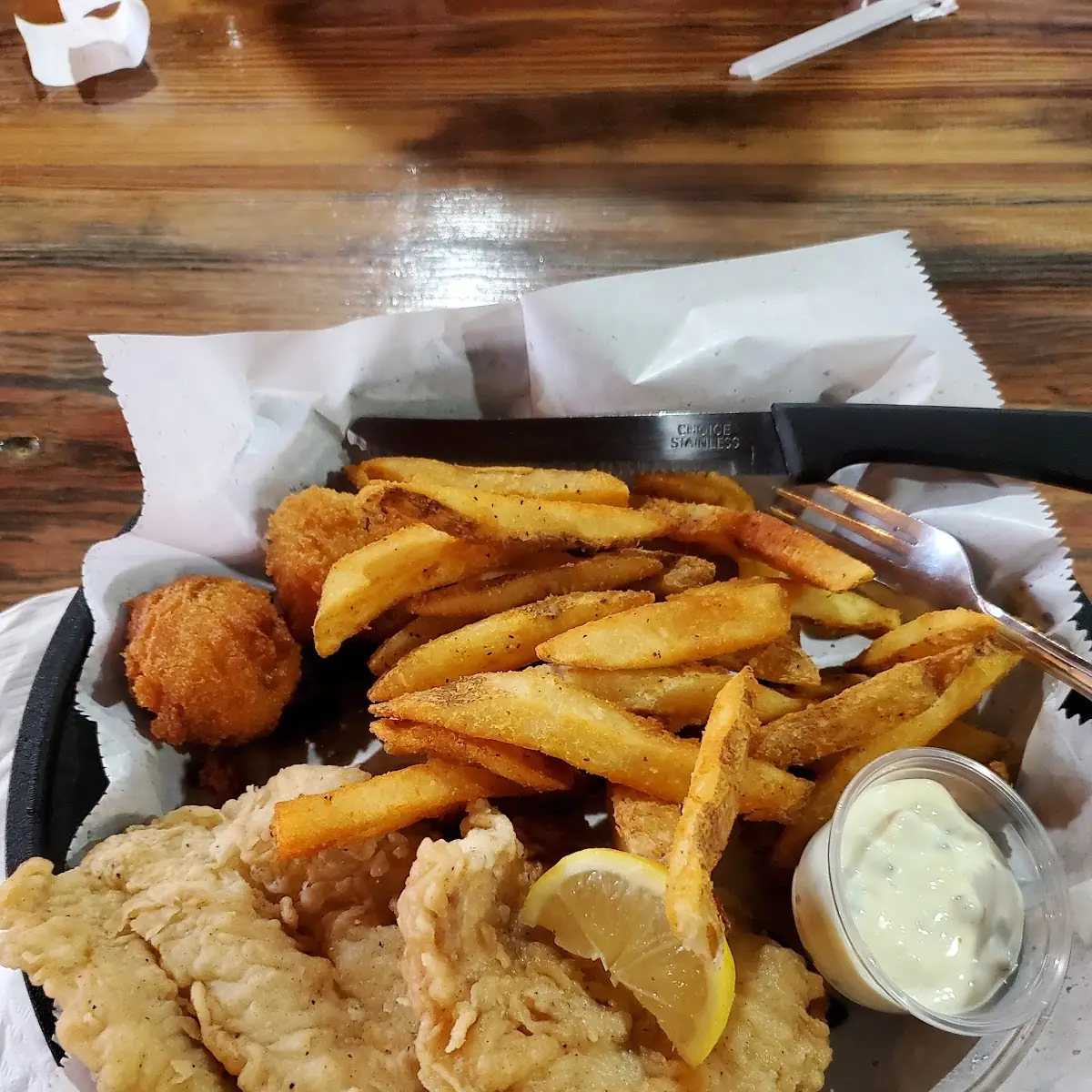 Coconut Shrimp and Fish