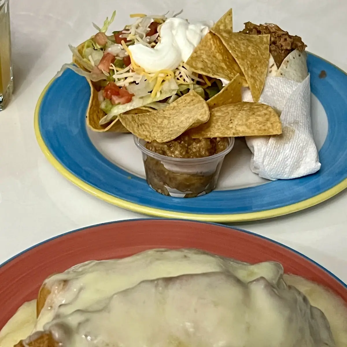 Soft Taco And Tostada