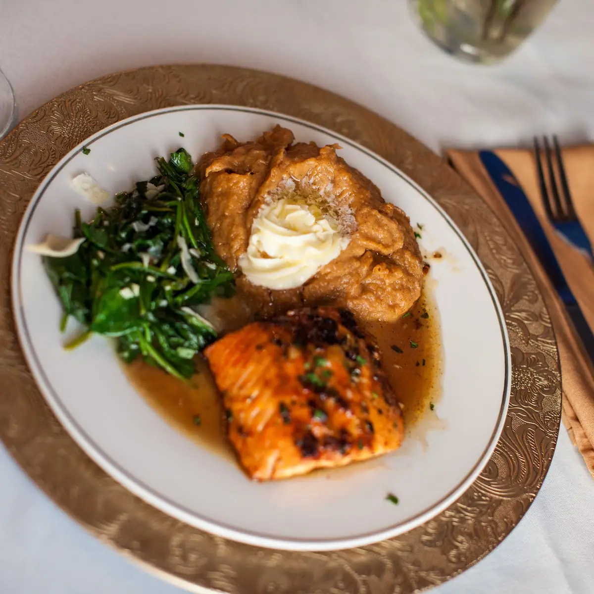 Entree Seared Salmon