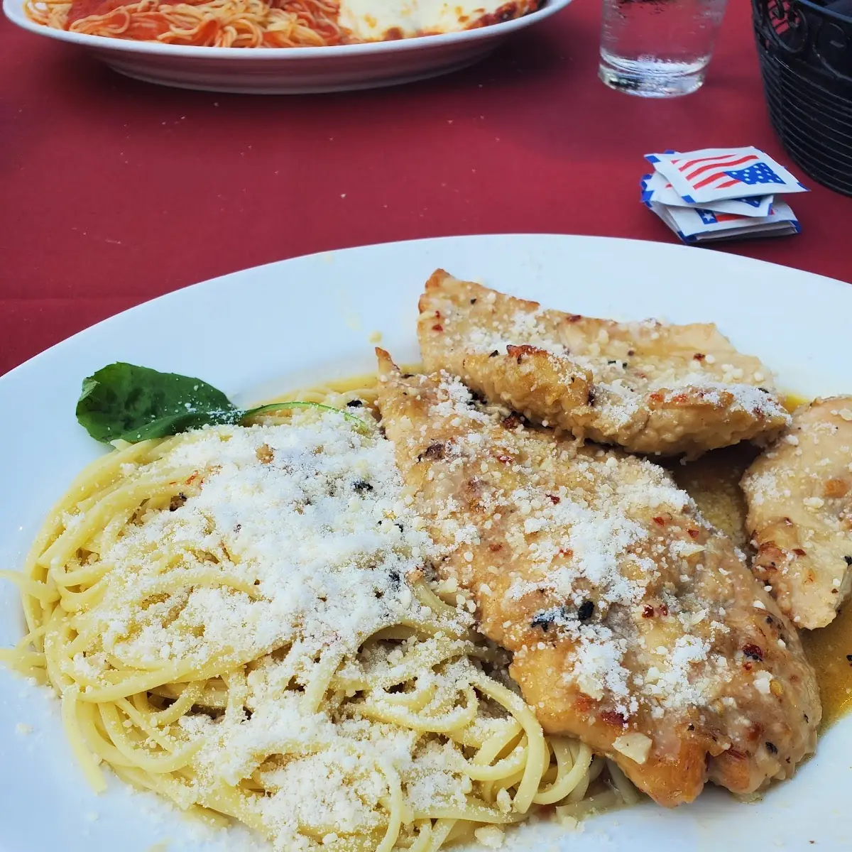 Garlic Chicken and Pasta