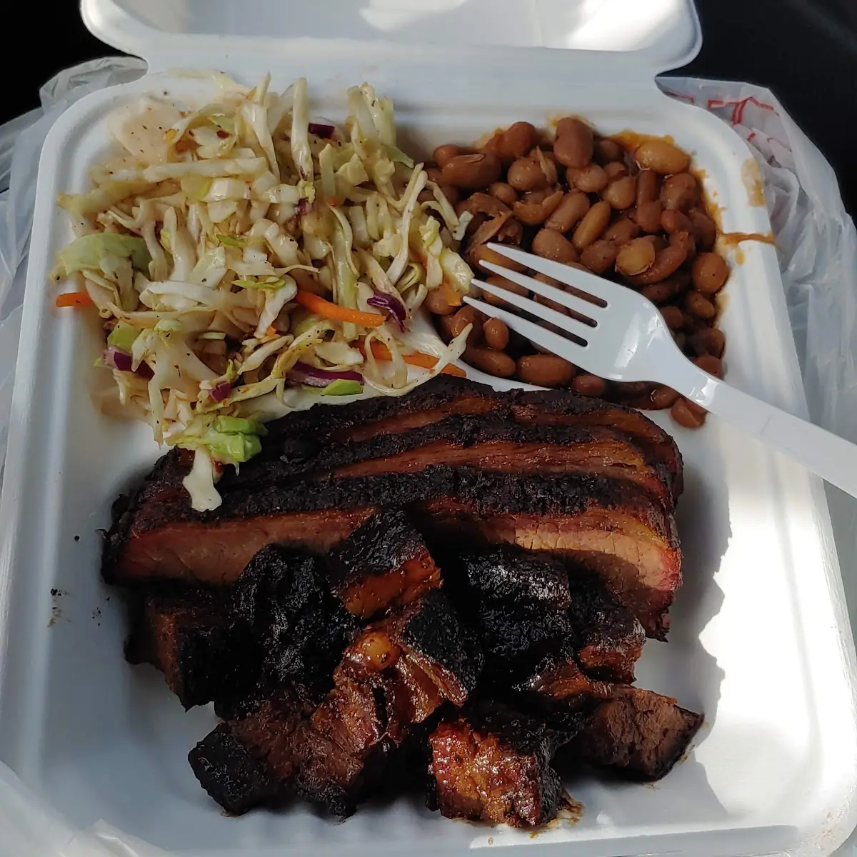 Brisket and Burnt Ends Plate