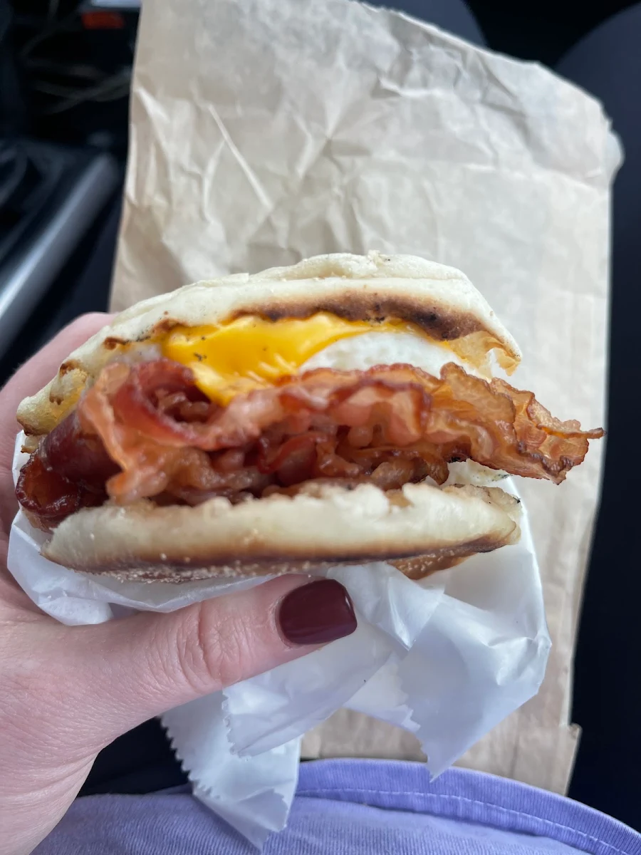 Bacon Egg and Cheese English Muffin