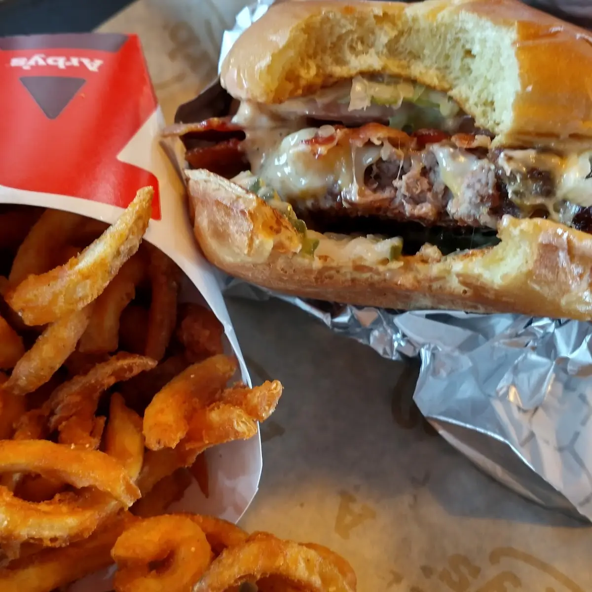Bacon Swiss Chicken Sandwich Combo