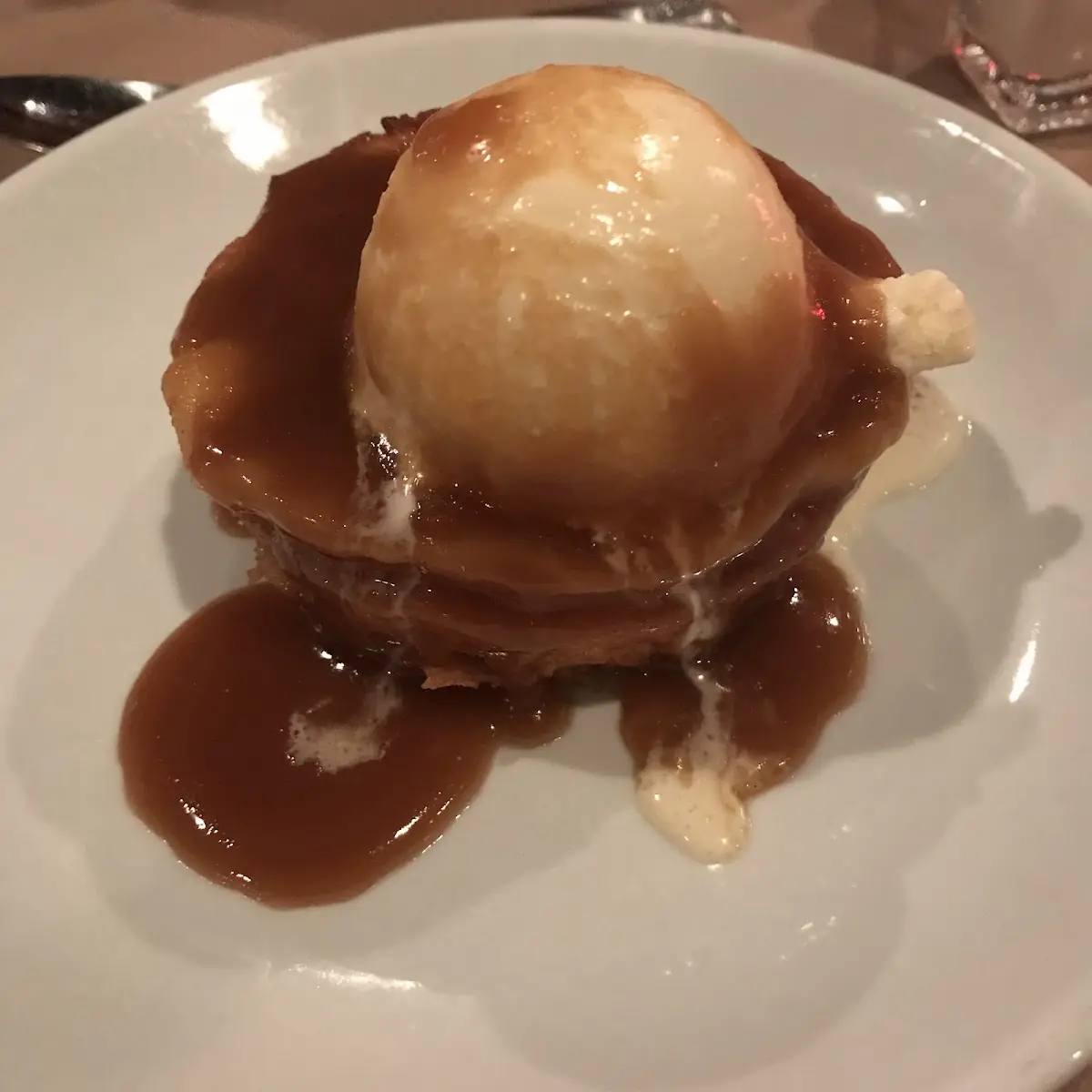 White Chocolate Bread Pudding