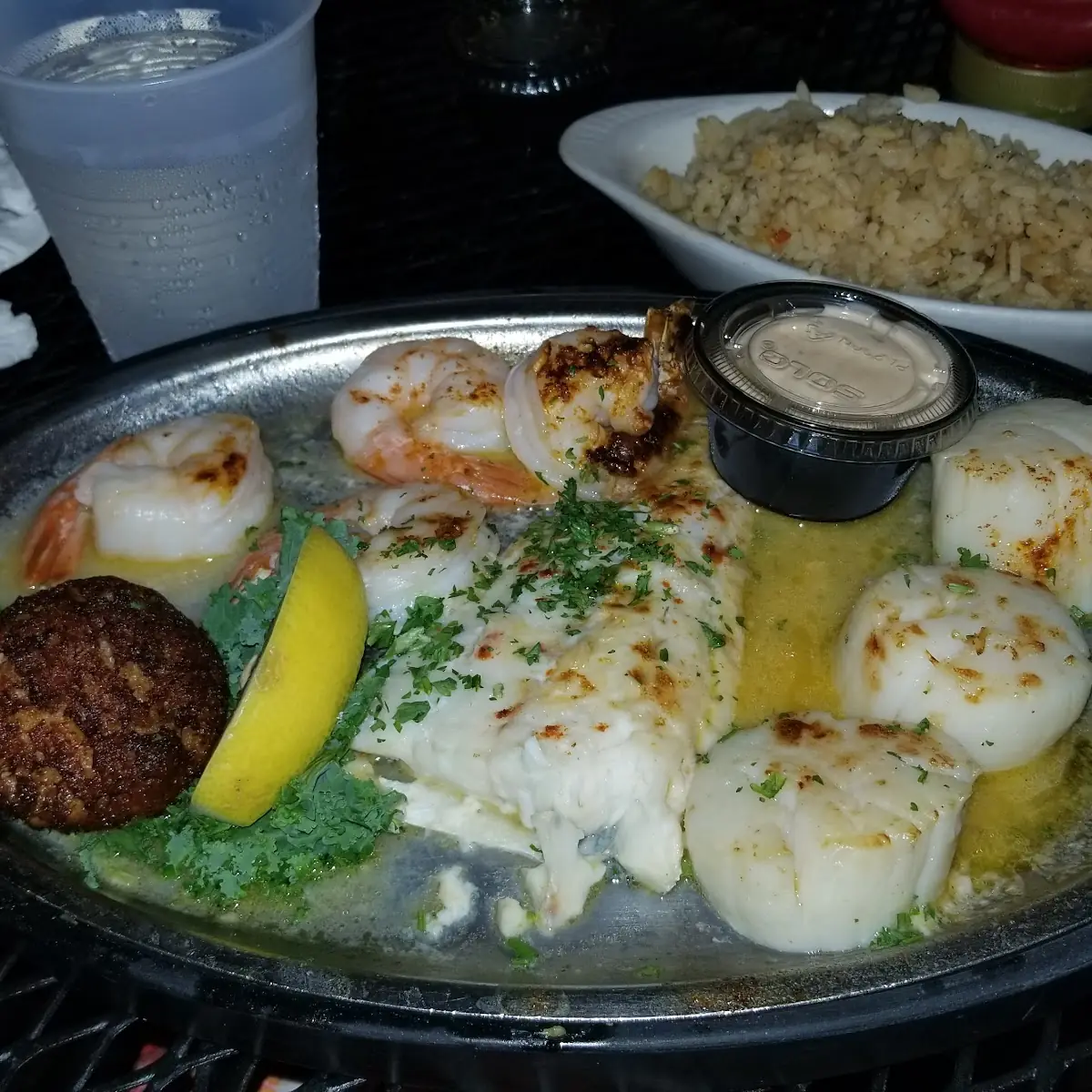 Broiled Seafood Platter