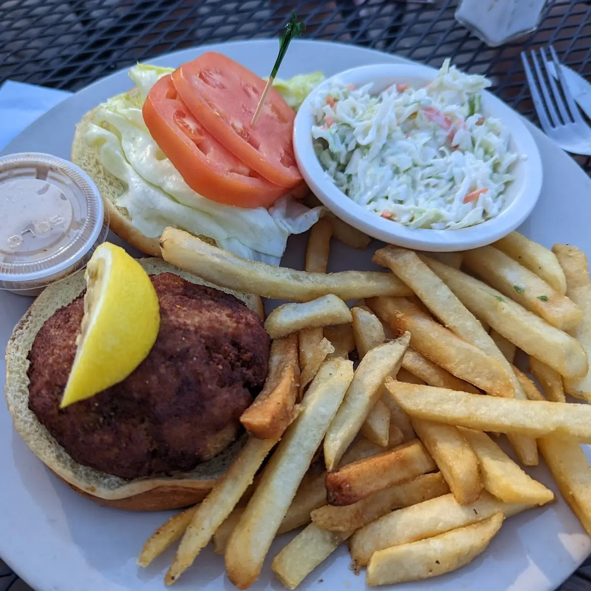 Crab Cake Sandwich