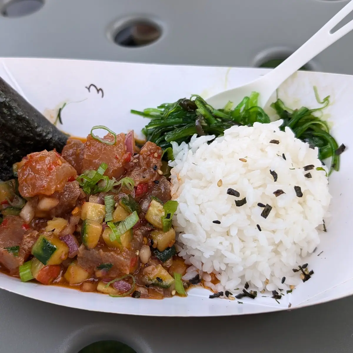Ahi Tuna Poke Bowl