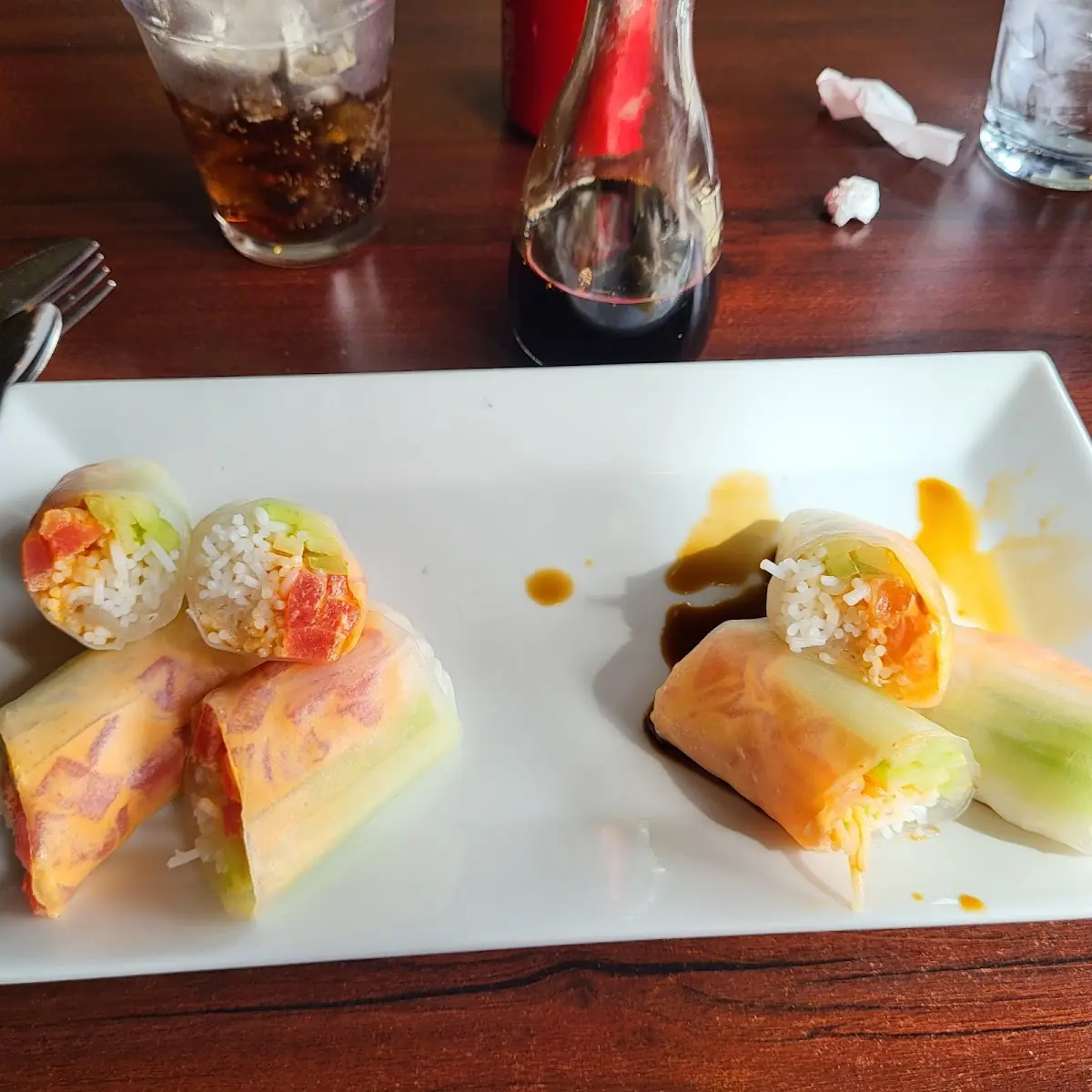 Seaweed Mango Spring Roll