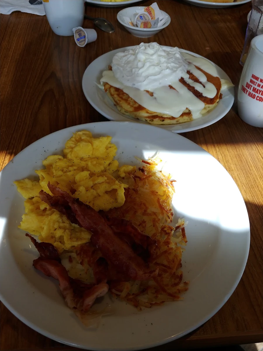 Cinnamon Pancake Breakfast
