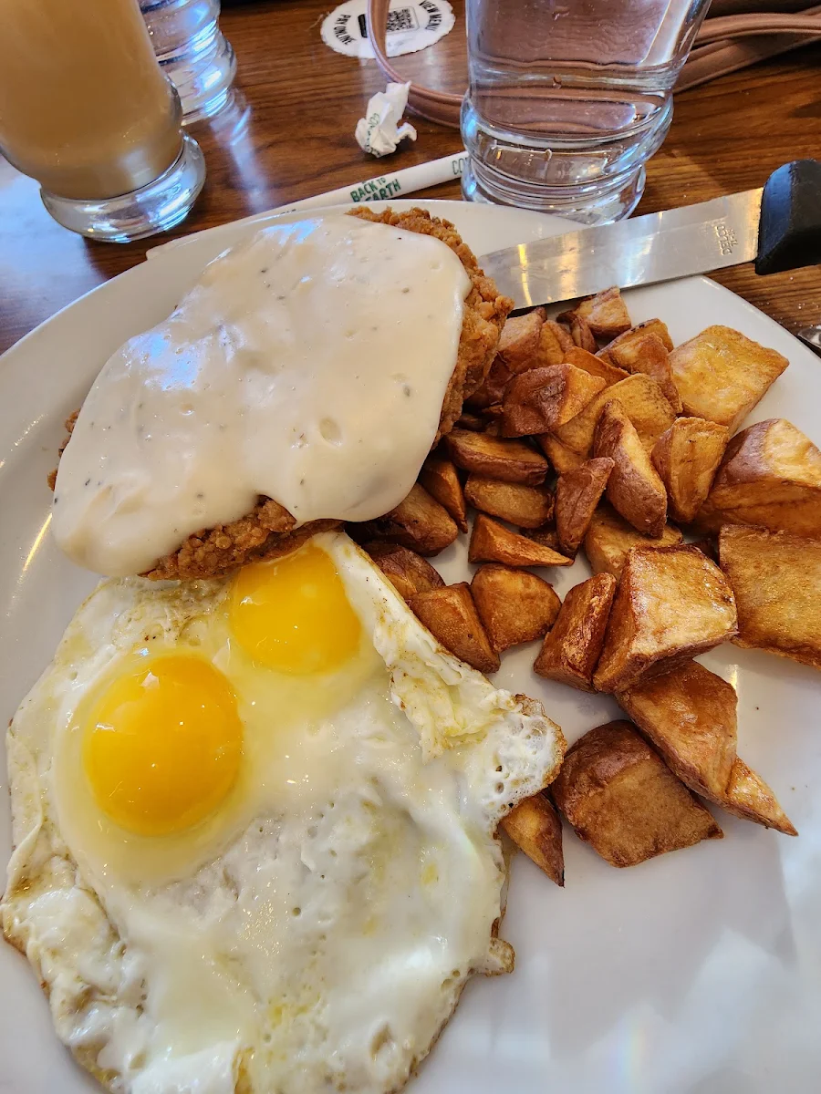 Country-Fried Steak & Eggs