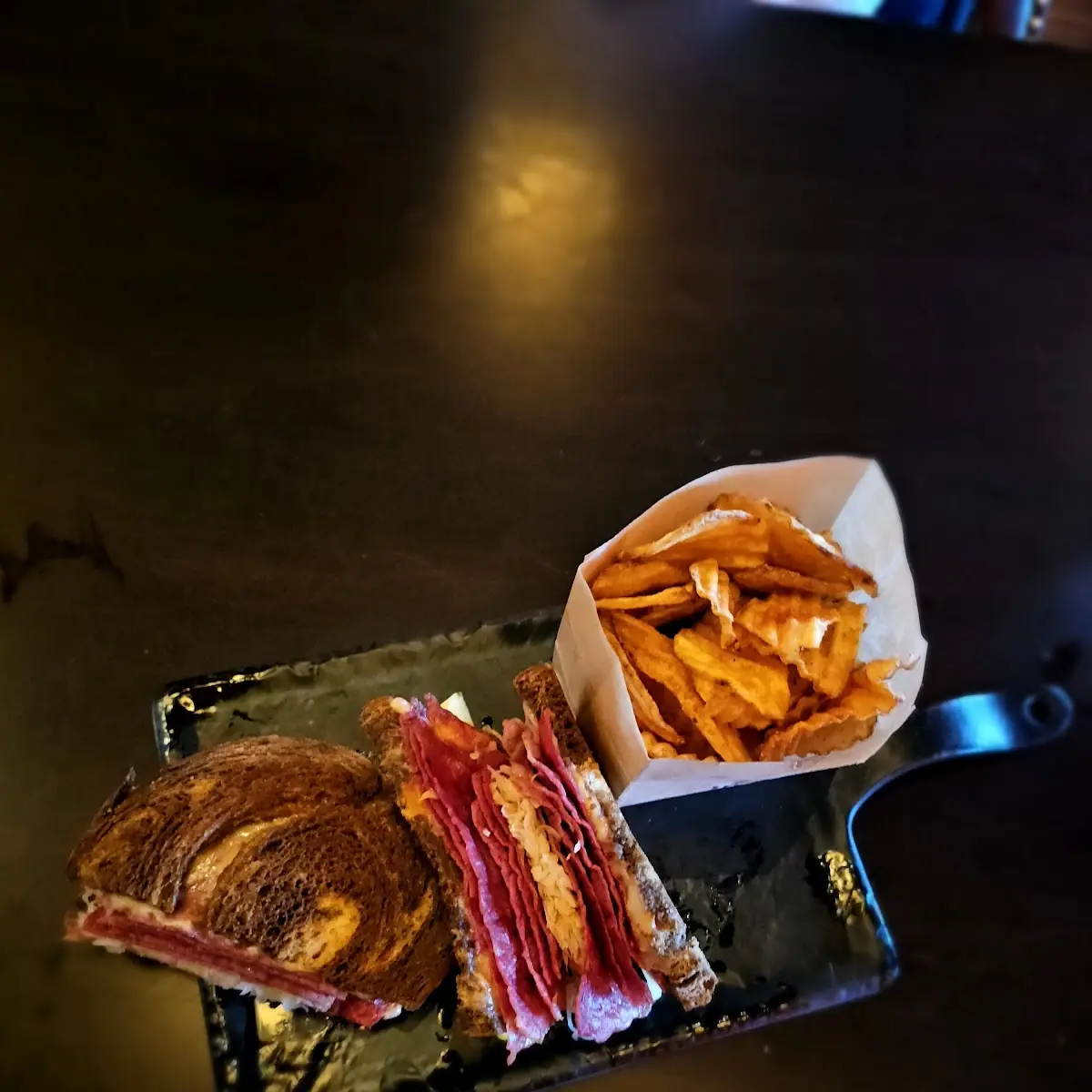 Reuben and Chips