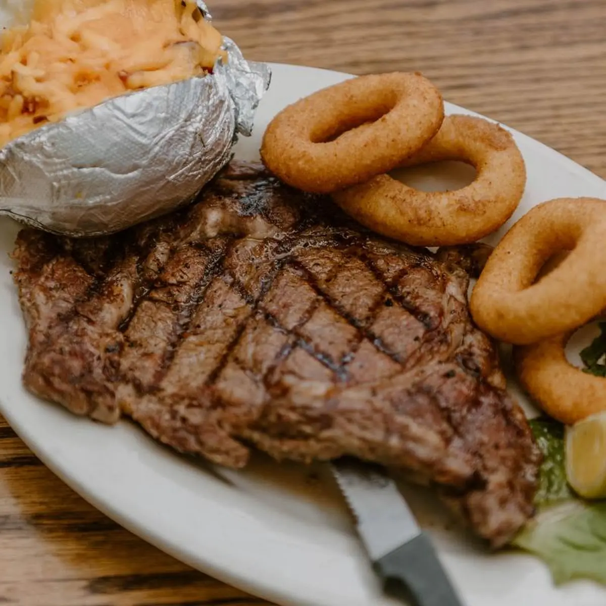 Ribeye Steak & Seafood