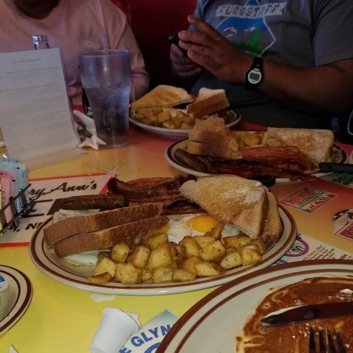 3 Eggs Home Fries and Toast