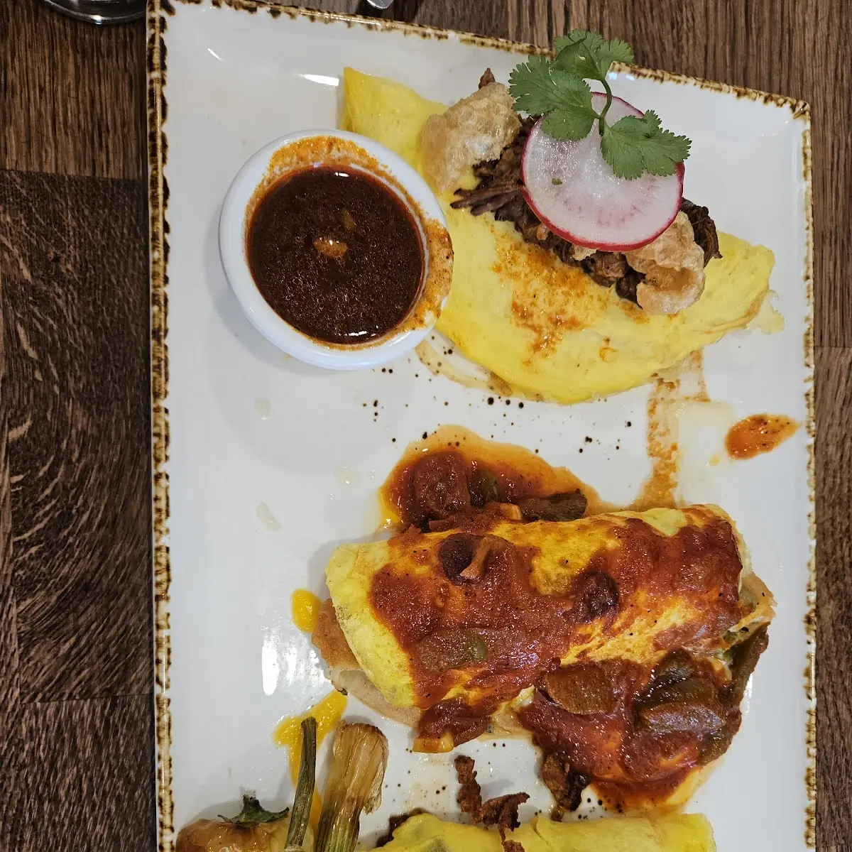 Omelette Sampler Platter