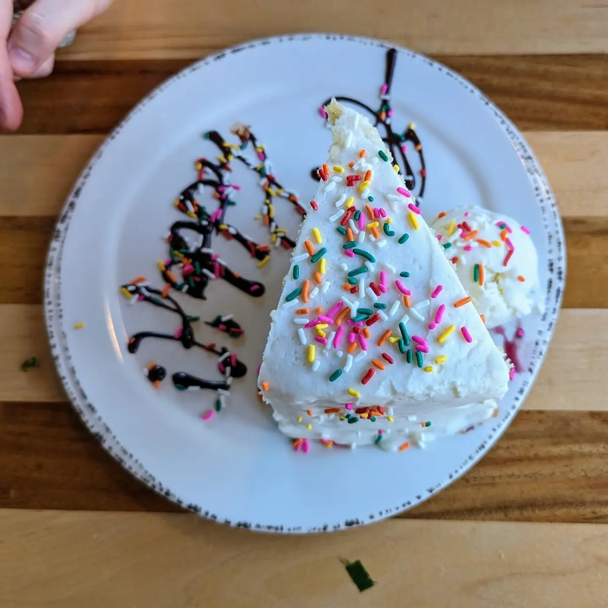 Hummingbird Cake Vanilla Bean Ice Cream