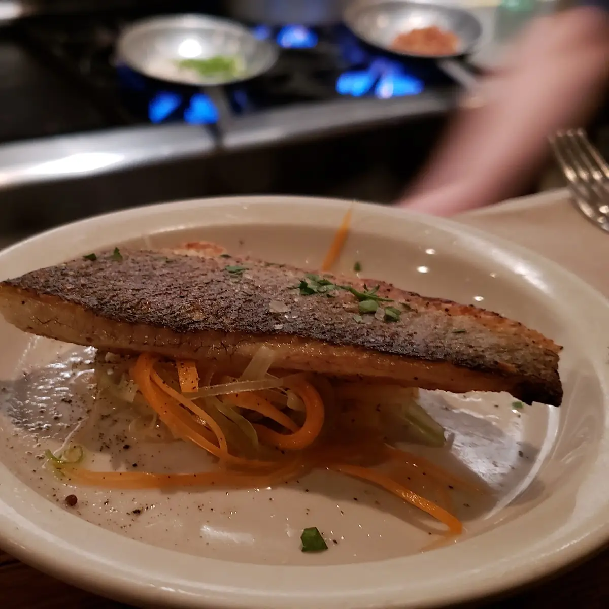 Grilled Branzino