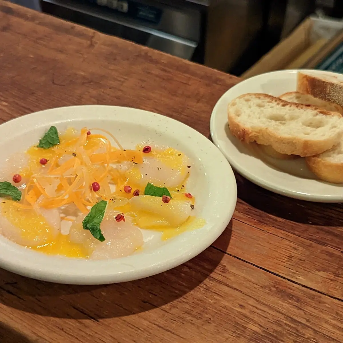 Sea Scallops Carpaccio