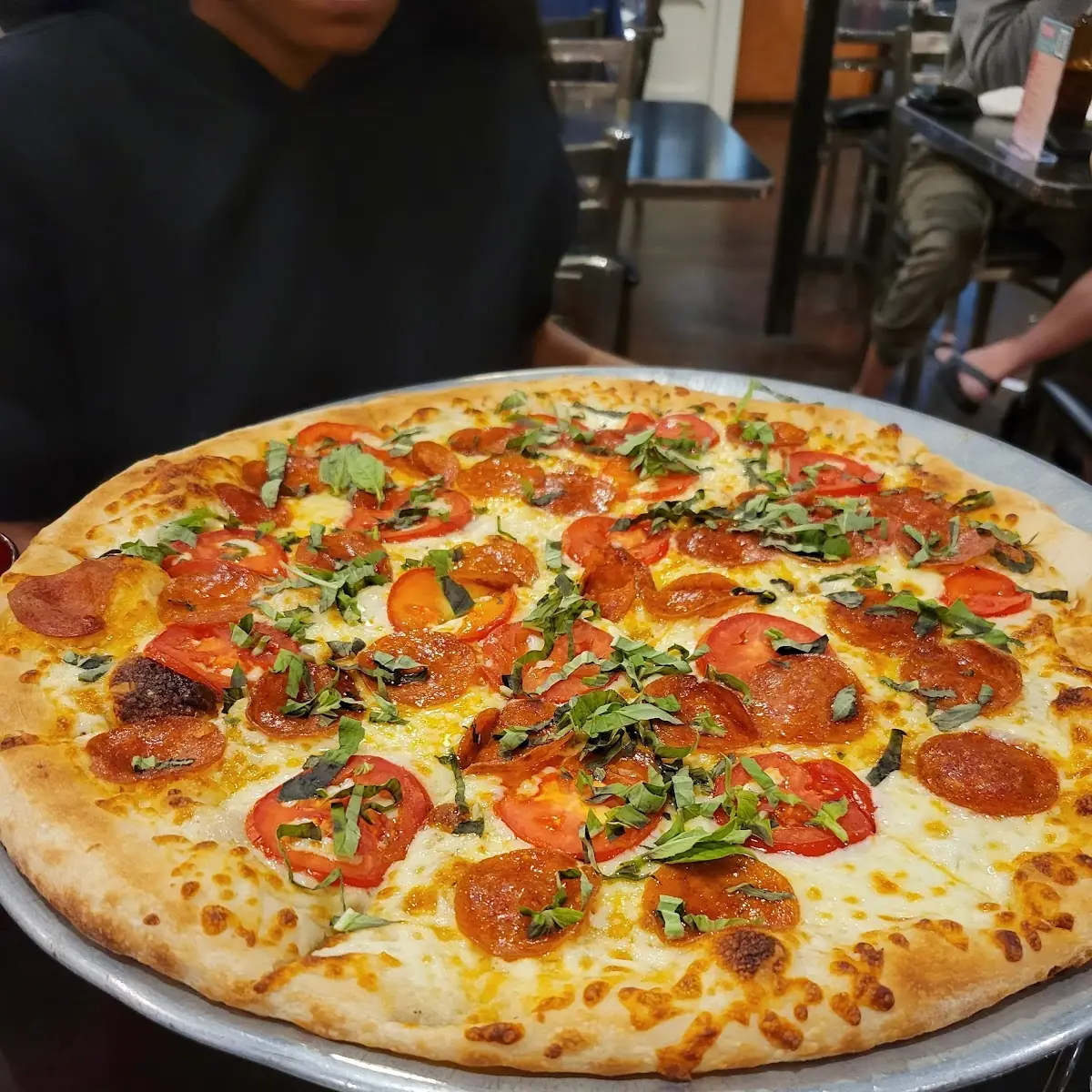 Margherita Pizza with Pepperoni