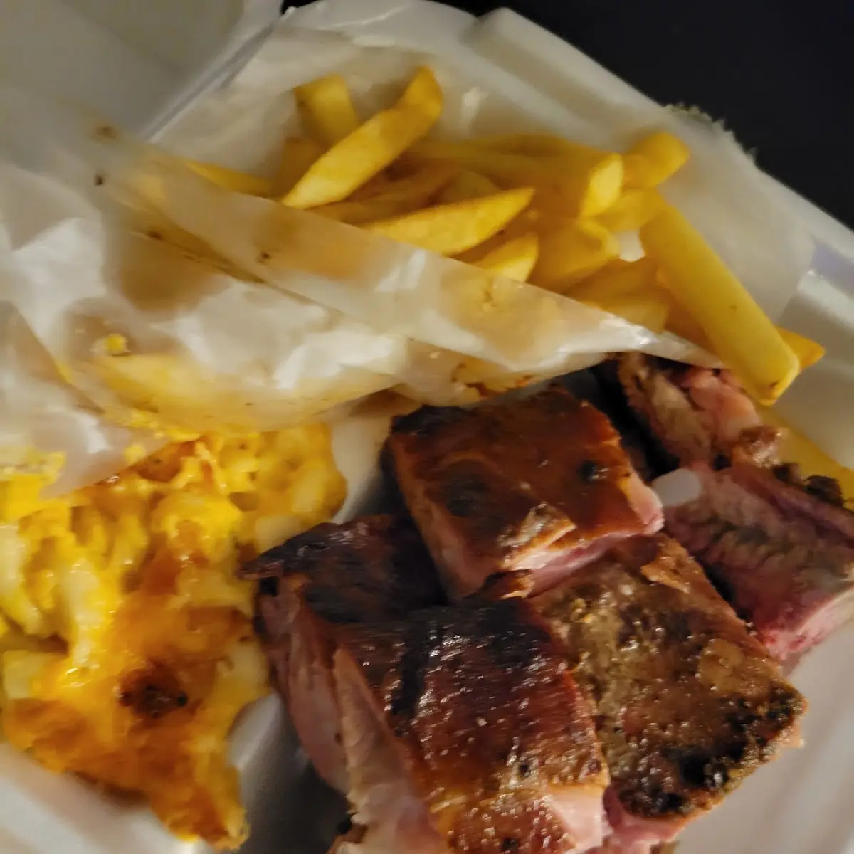 BBQ Rib Dinner Should Be Called a Rip Tip Dinner