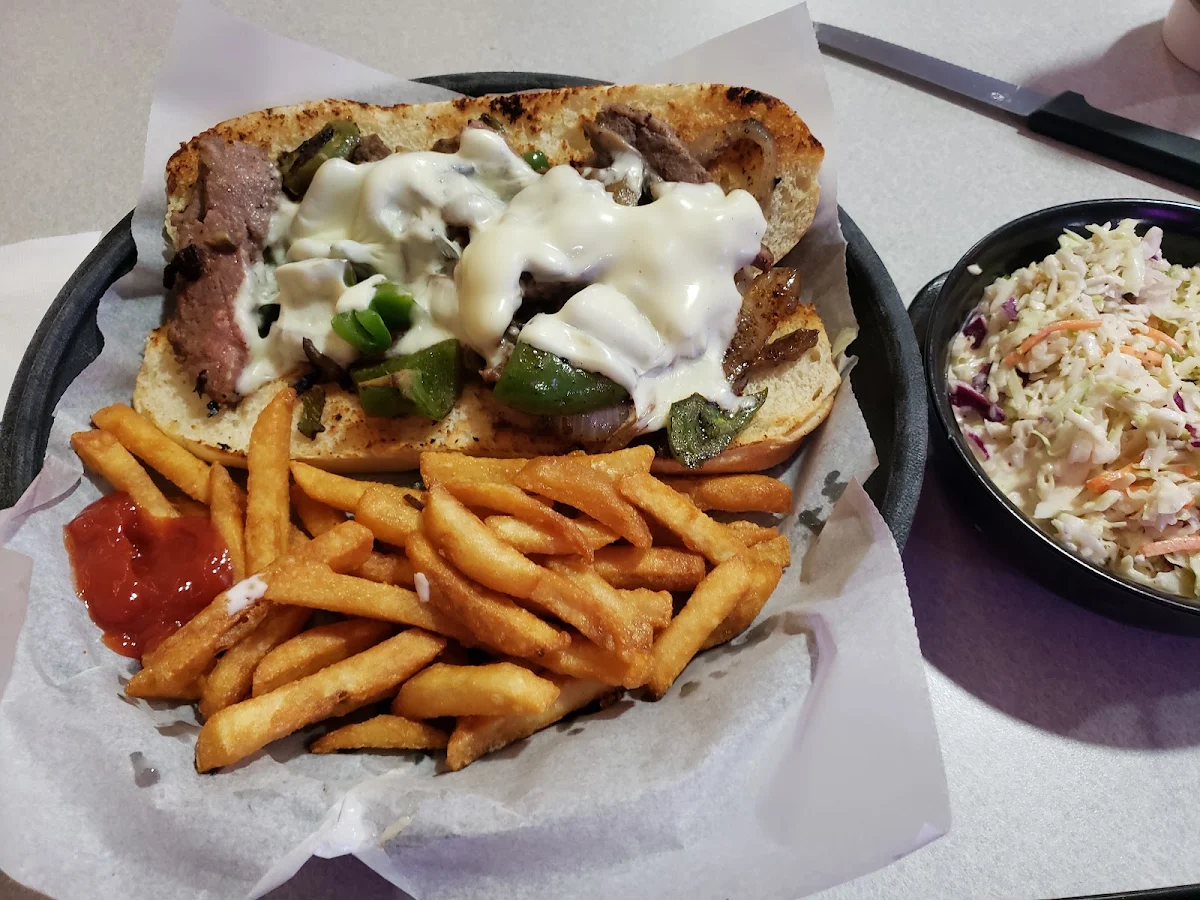 Philly Cheese Steak Sandwich