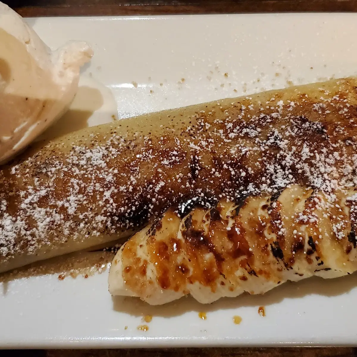 Crepe with Dulce De Leche