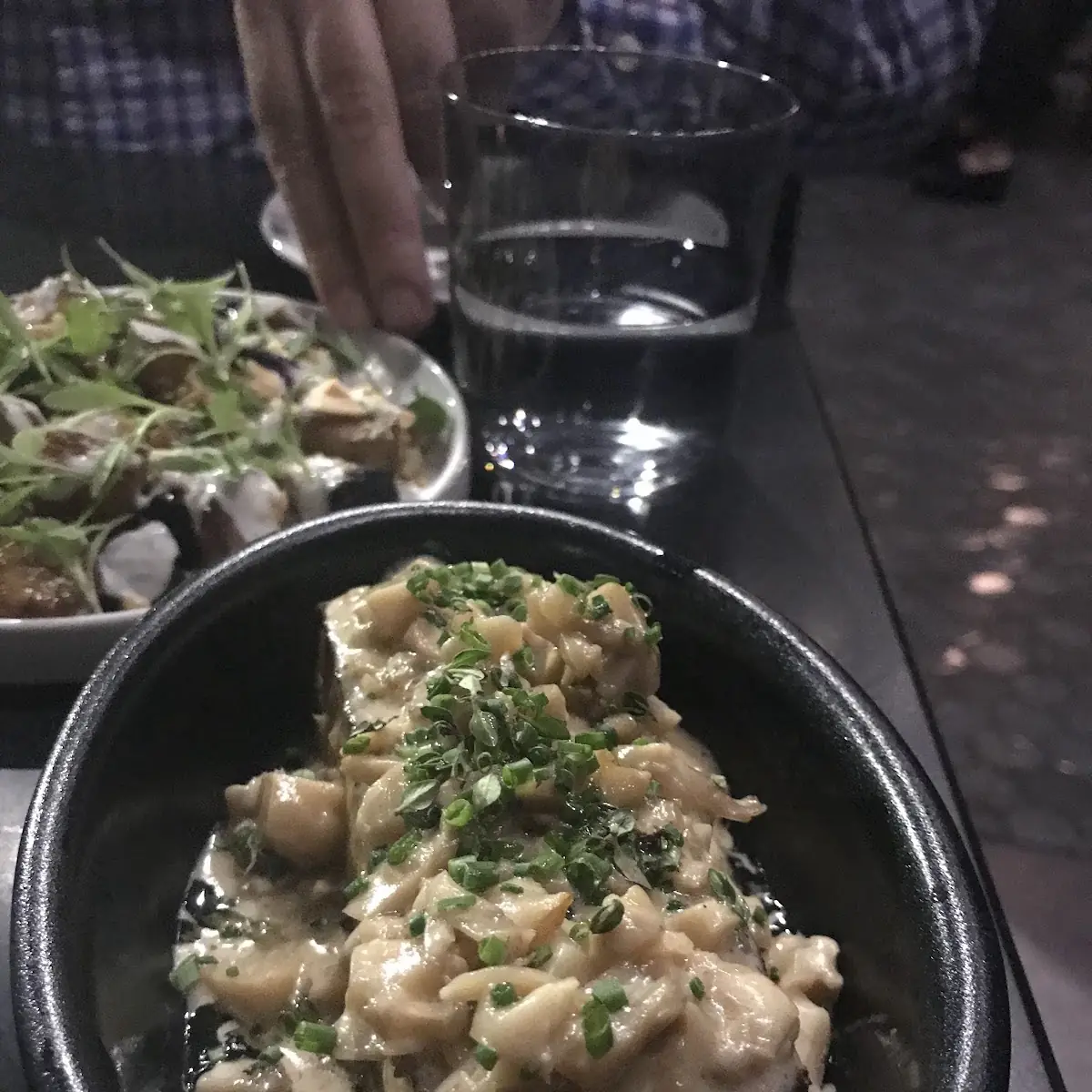 Mushroom Bread Pudding