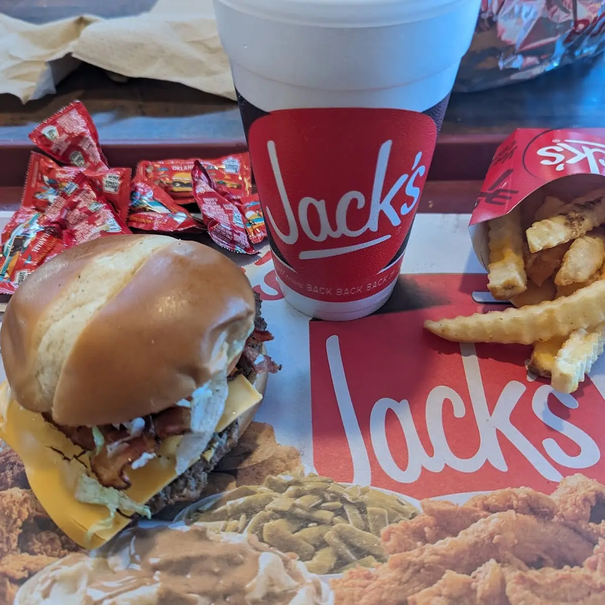 Big Bacon Burger Combo