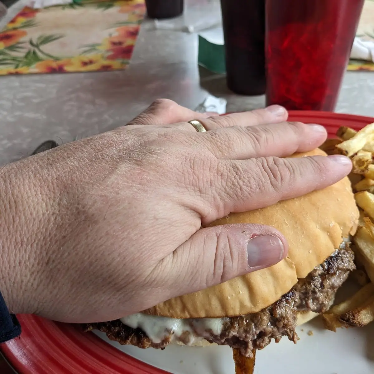 More Than You Can Handle Burger