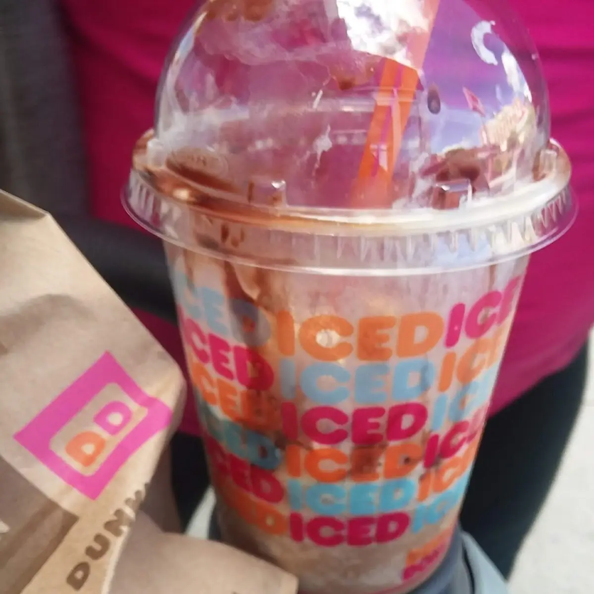 Iced Caramel Chocolate Latte