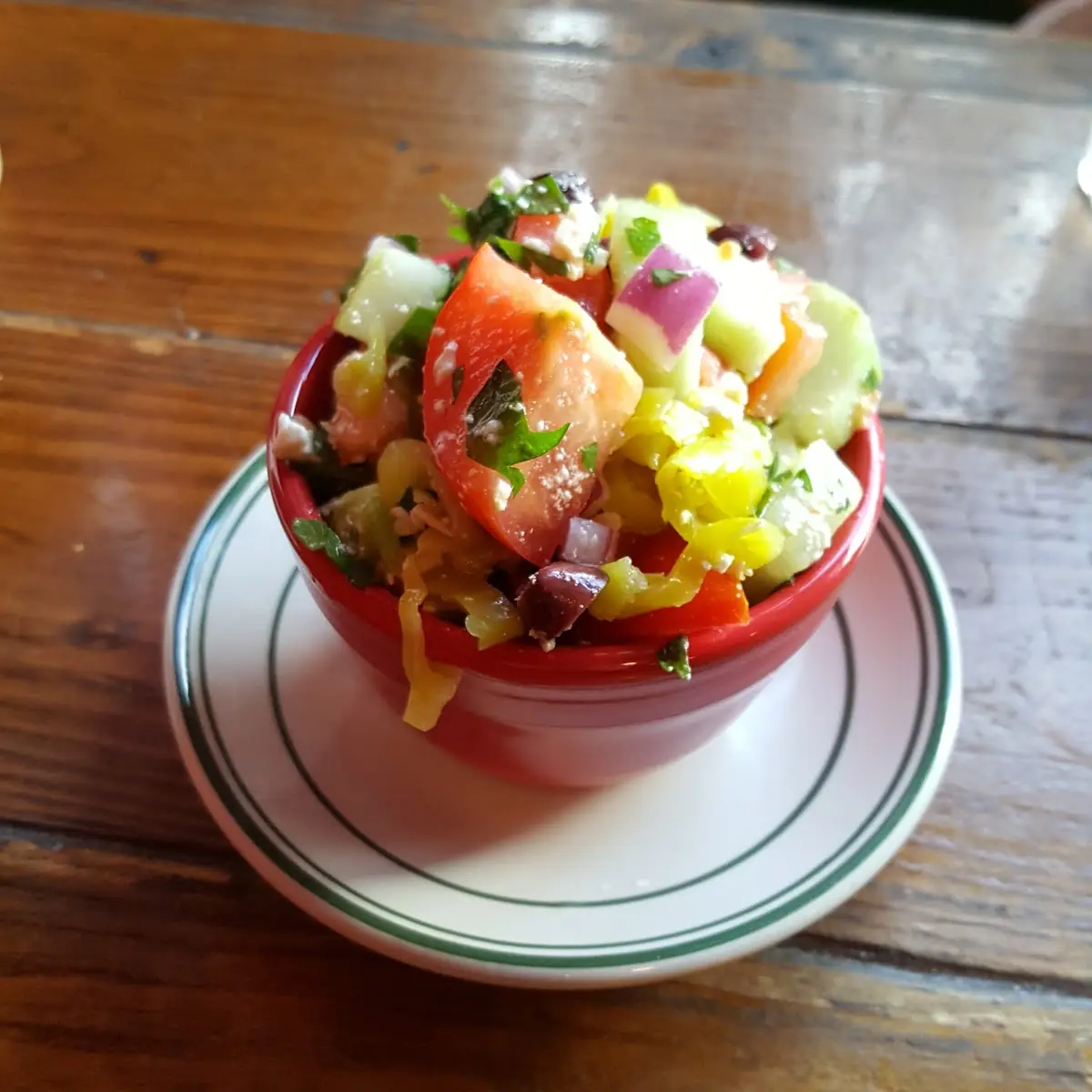 Greek Salad Half Size