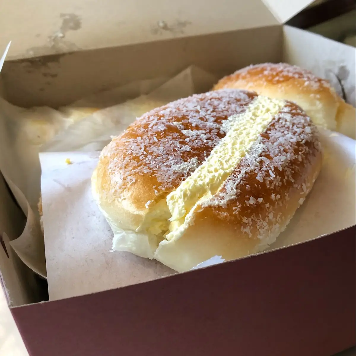 Coconut Cream Bun 3