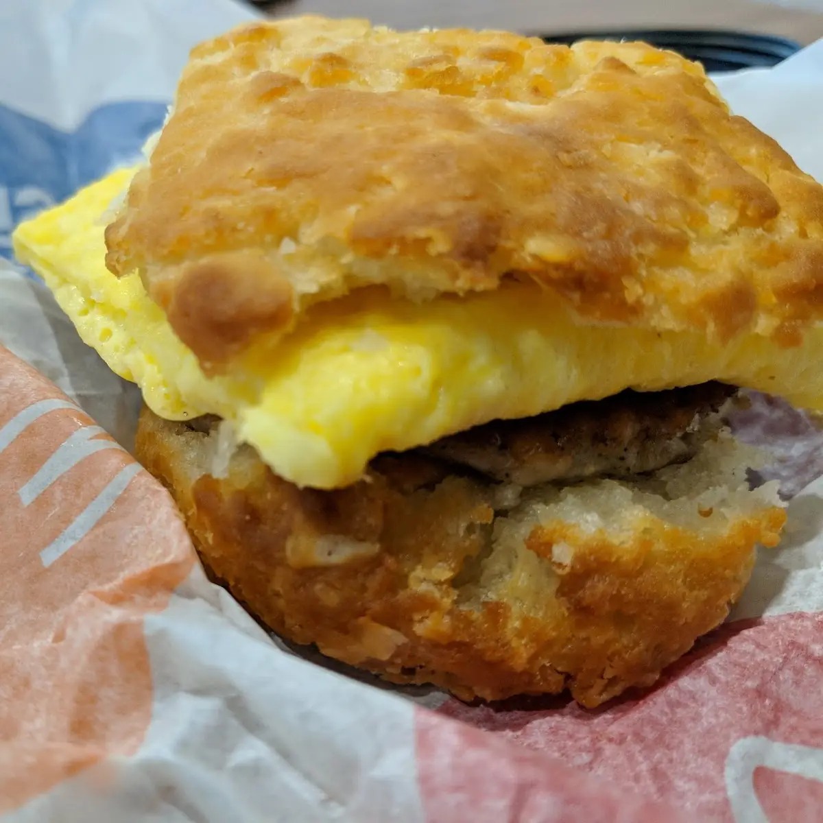Sausage Egg Biscuit