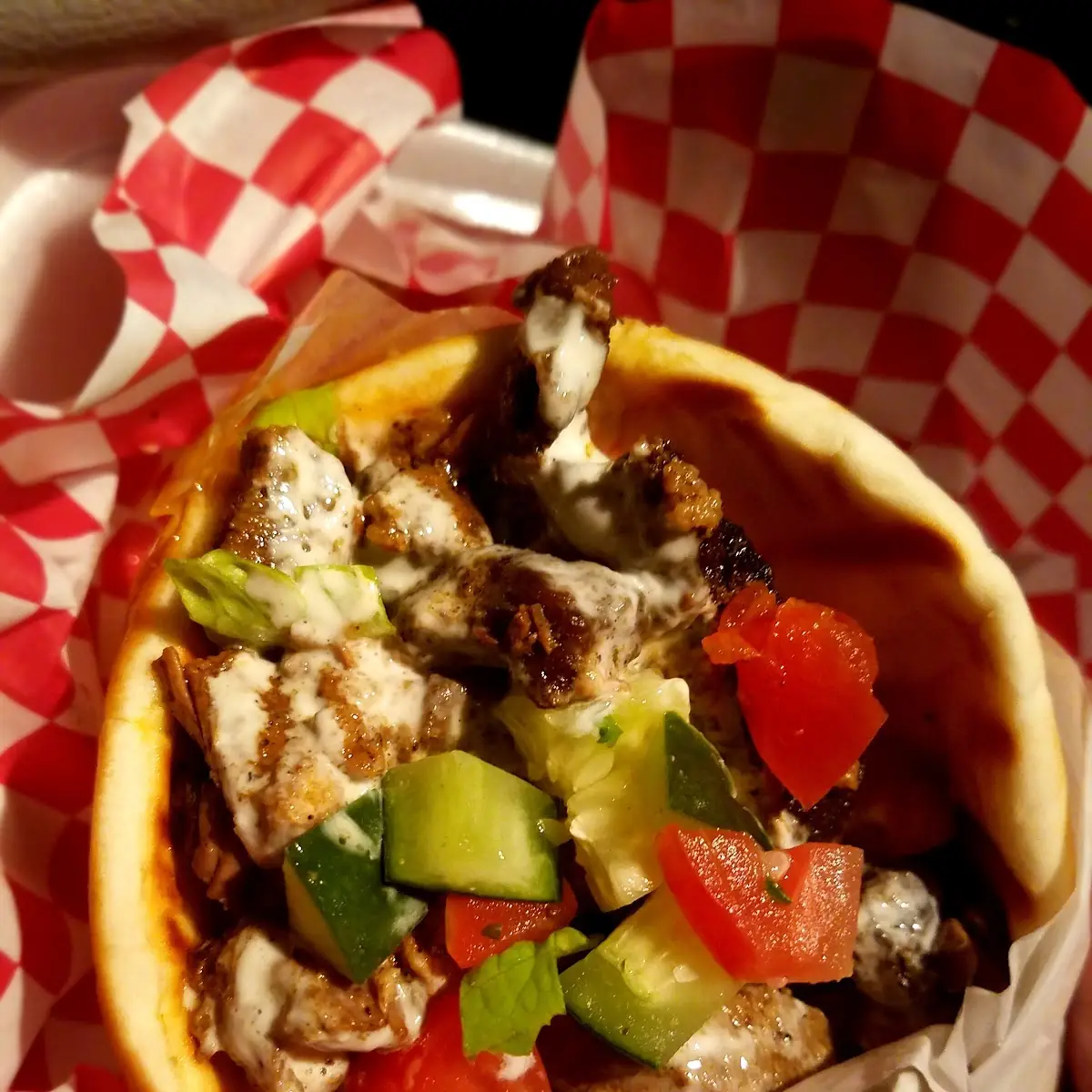 Gyro Sandwich Veggie