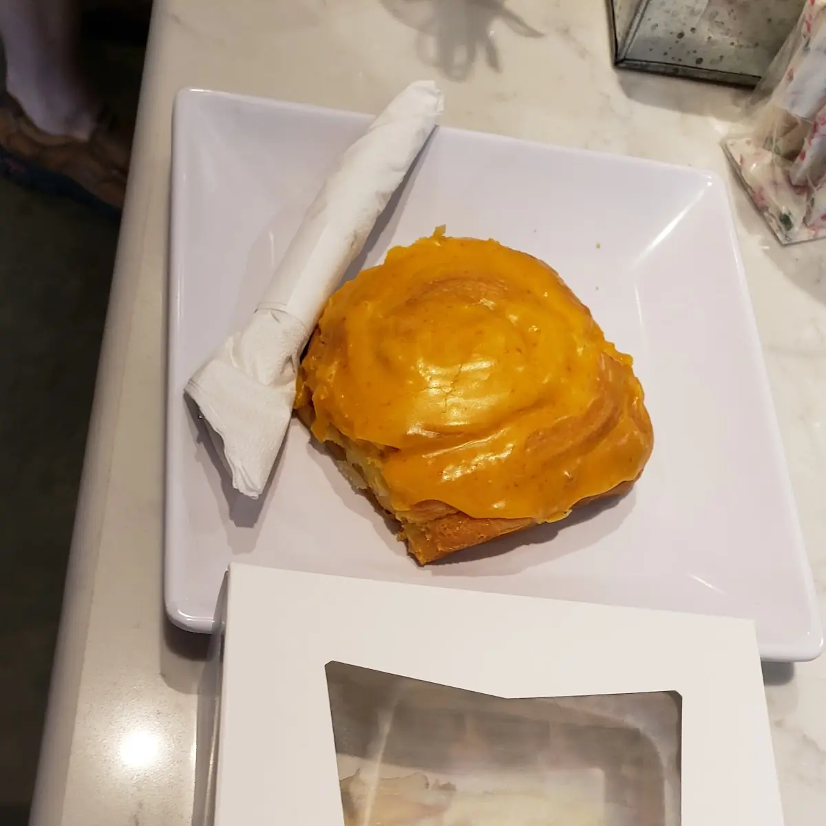 Cinnamon Roll and Orange Roll