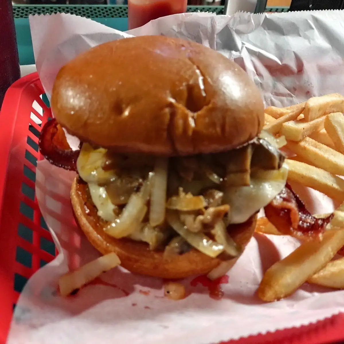 Blue Cheeseburger