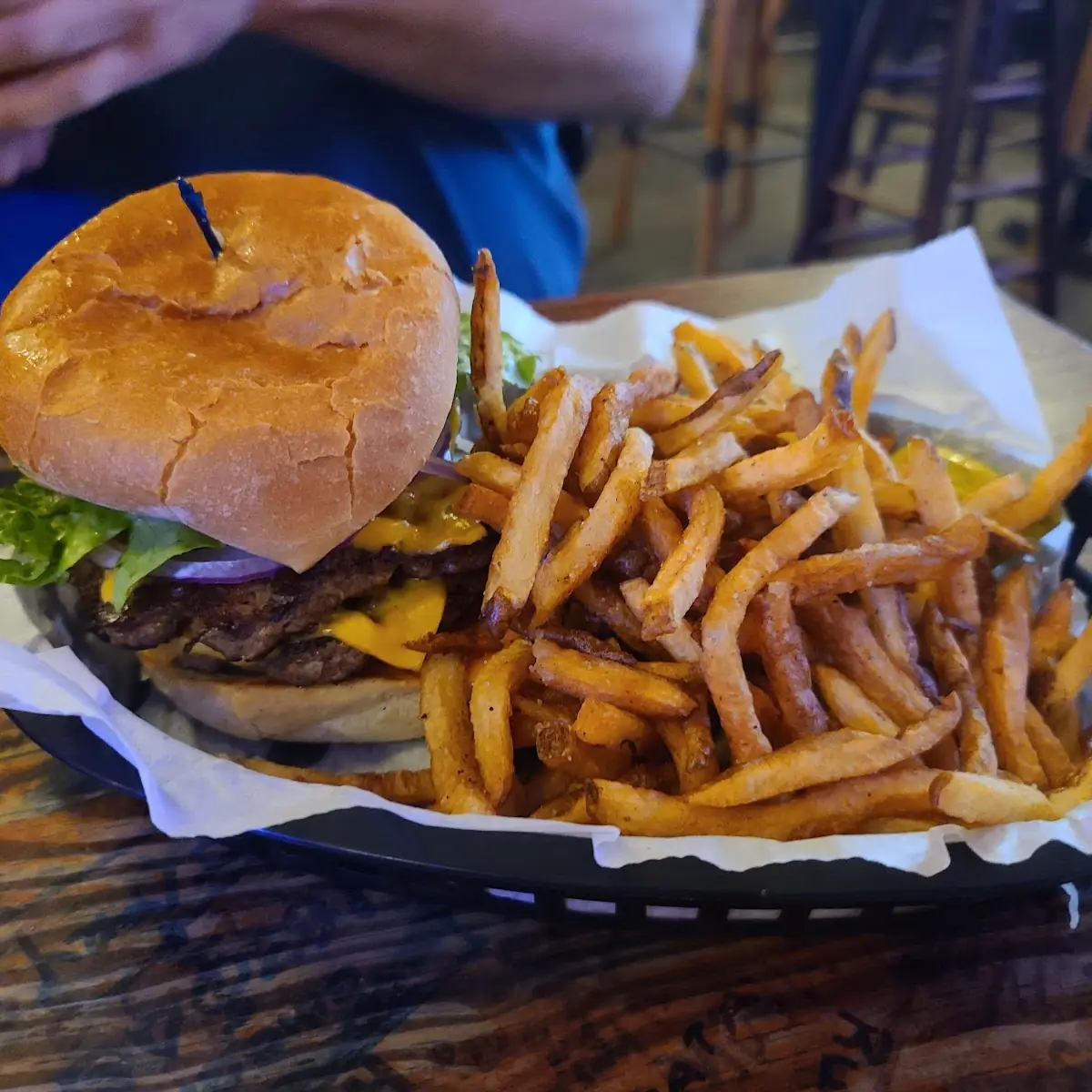Tattooed Moose Burger
