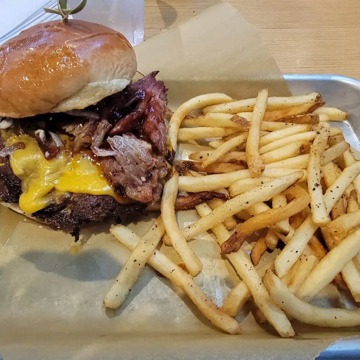 Smoked Brisket Burger