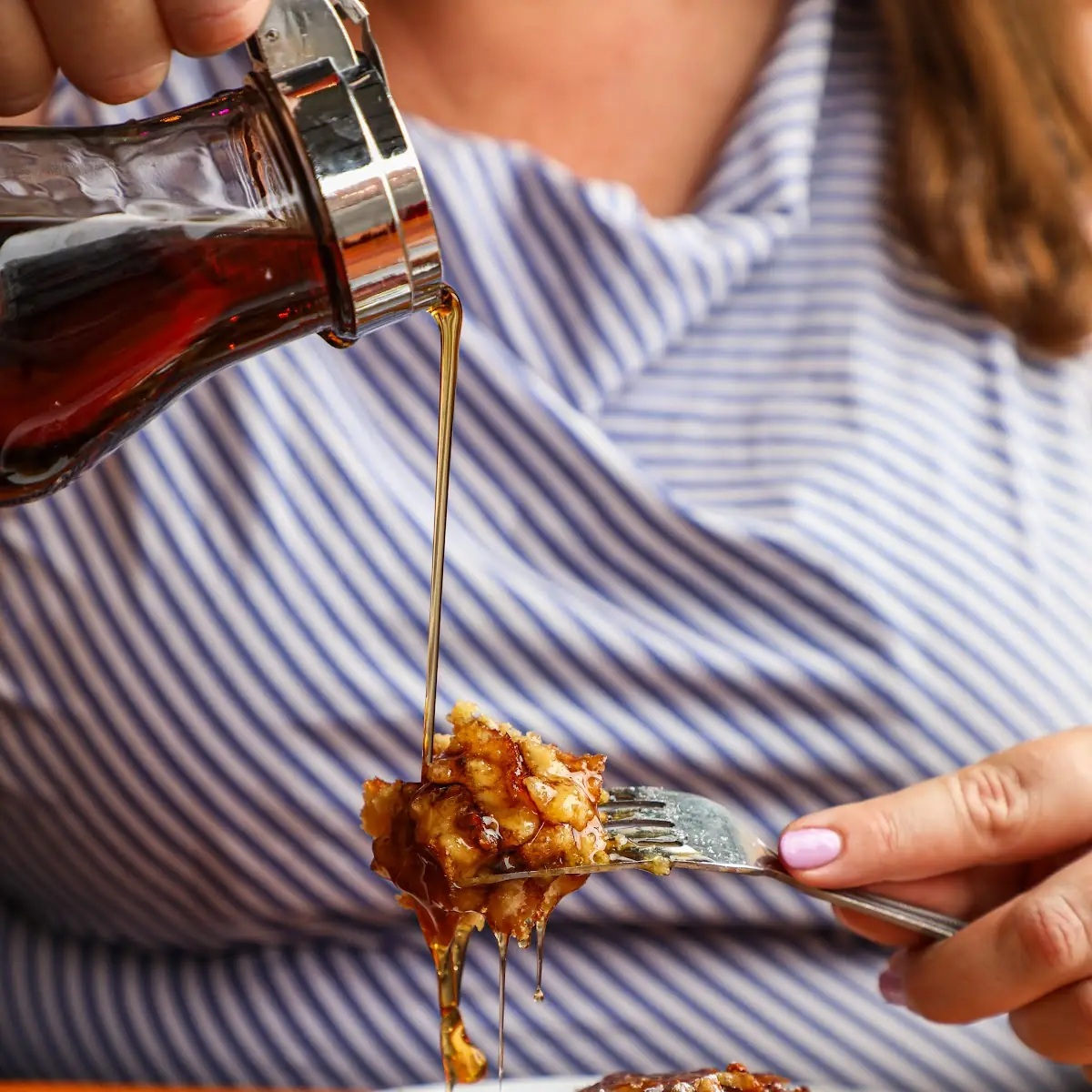 Bacon Praline Pancakes