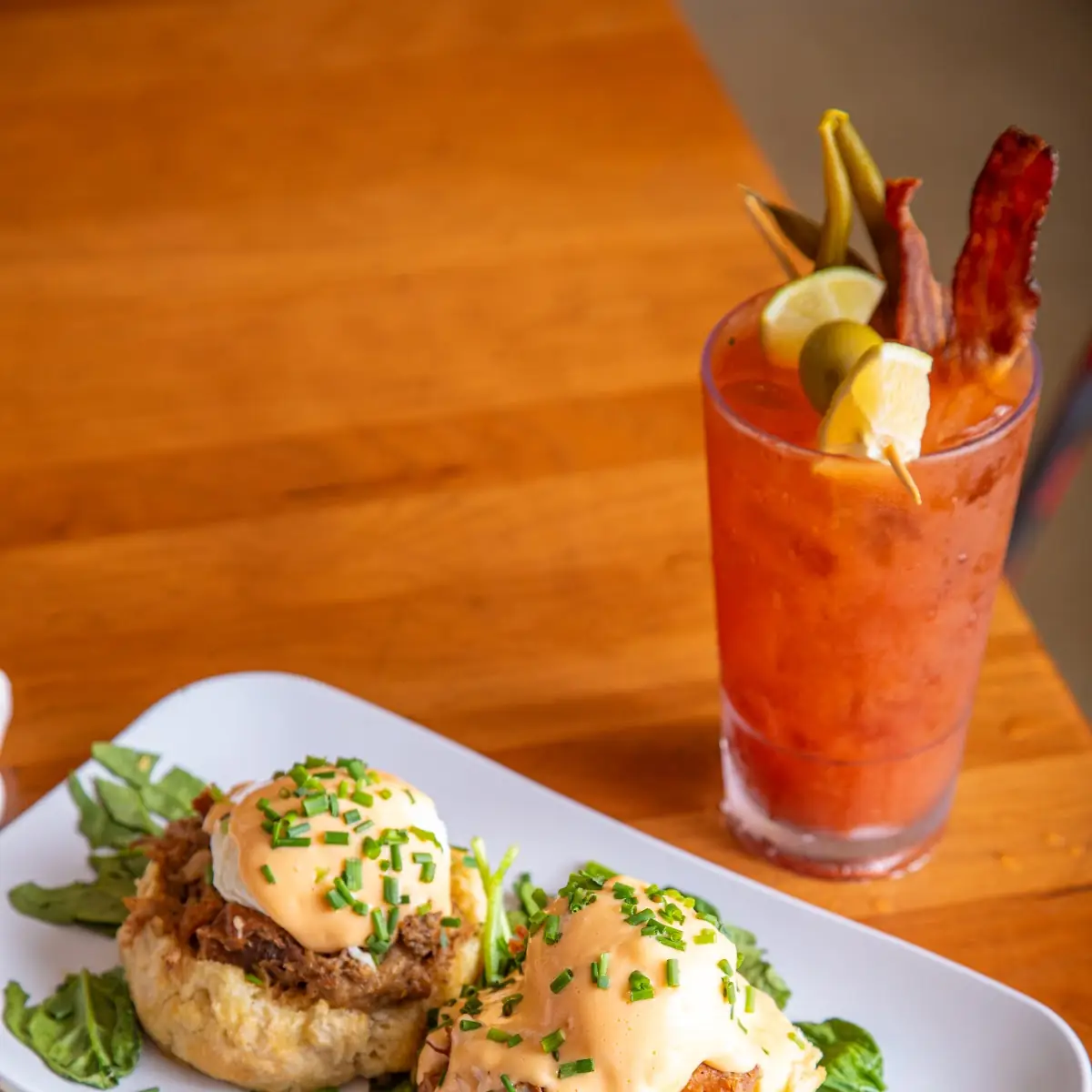 Hot-Smoked Salmon Benedict