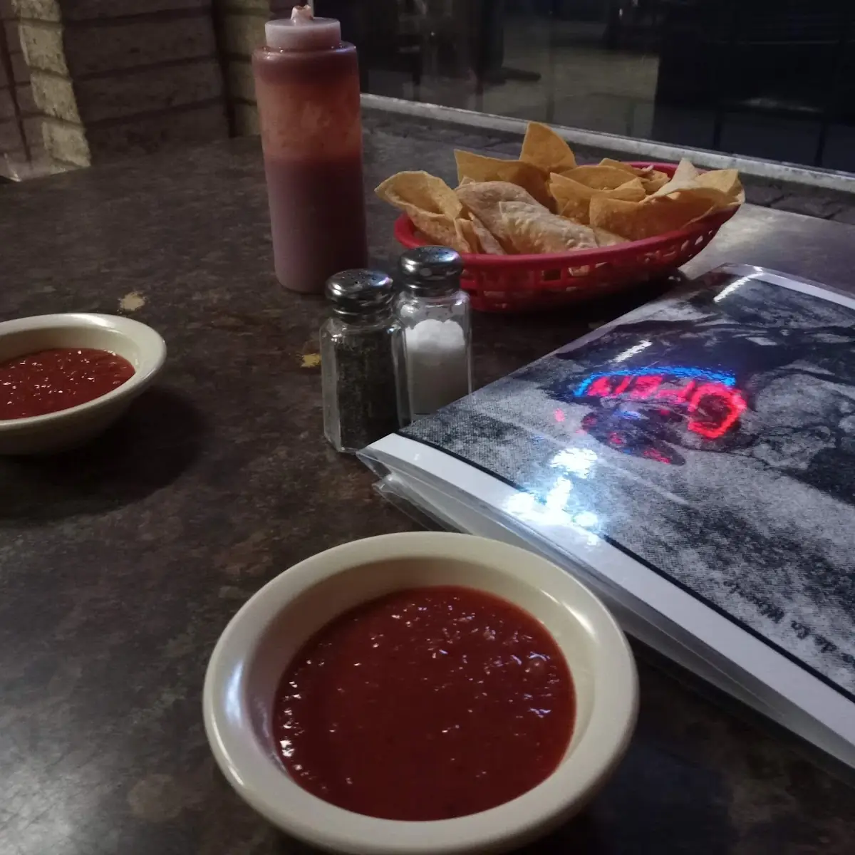 Chips and Hot Sauce
