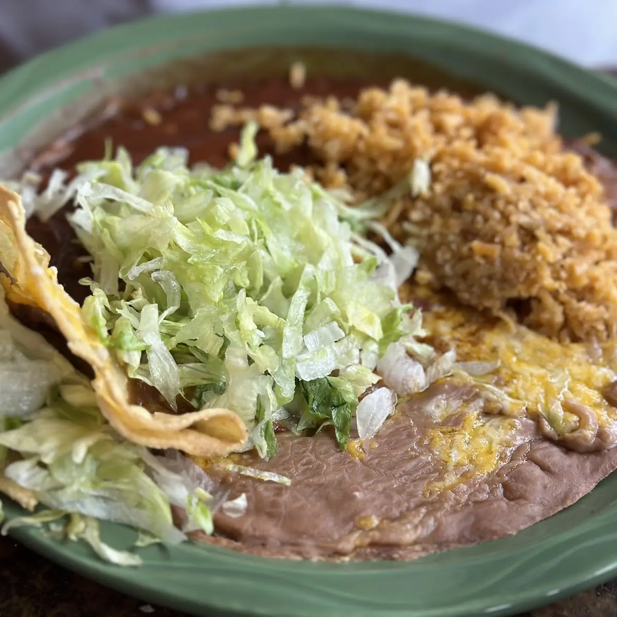 Combination 1 Taco Enchilada Tamale