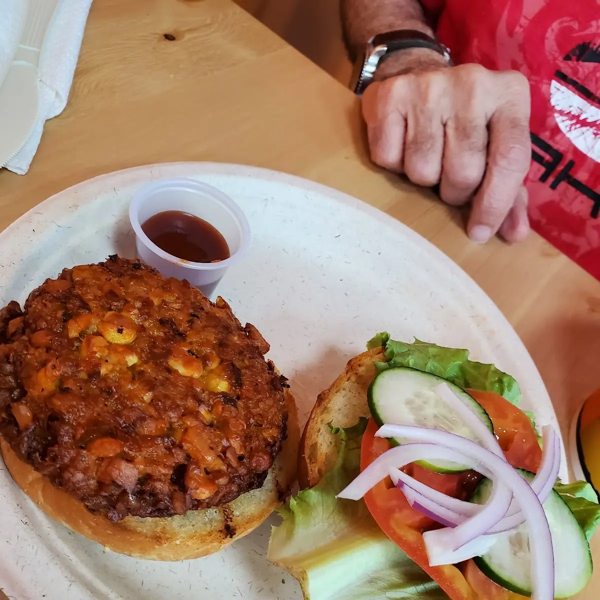 Frijoles Burger