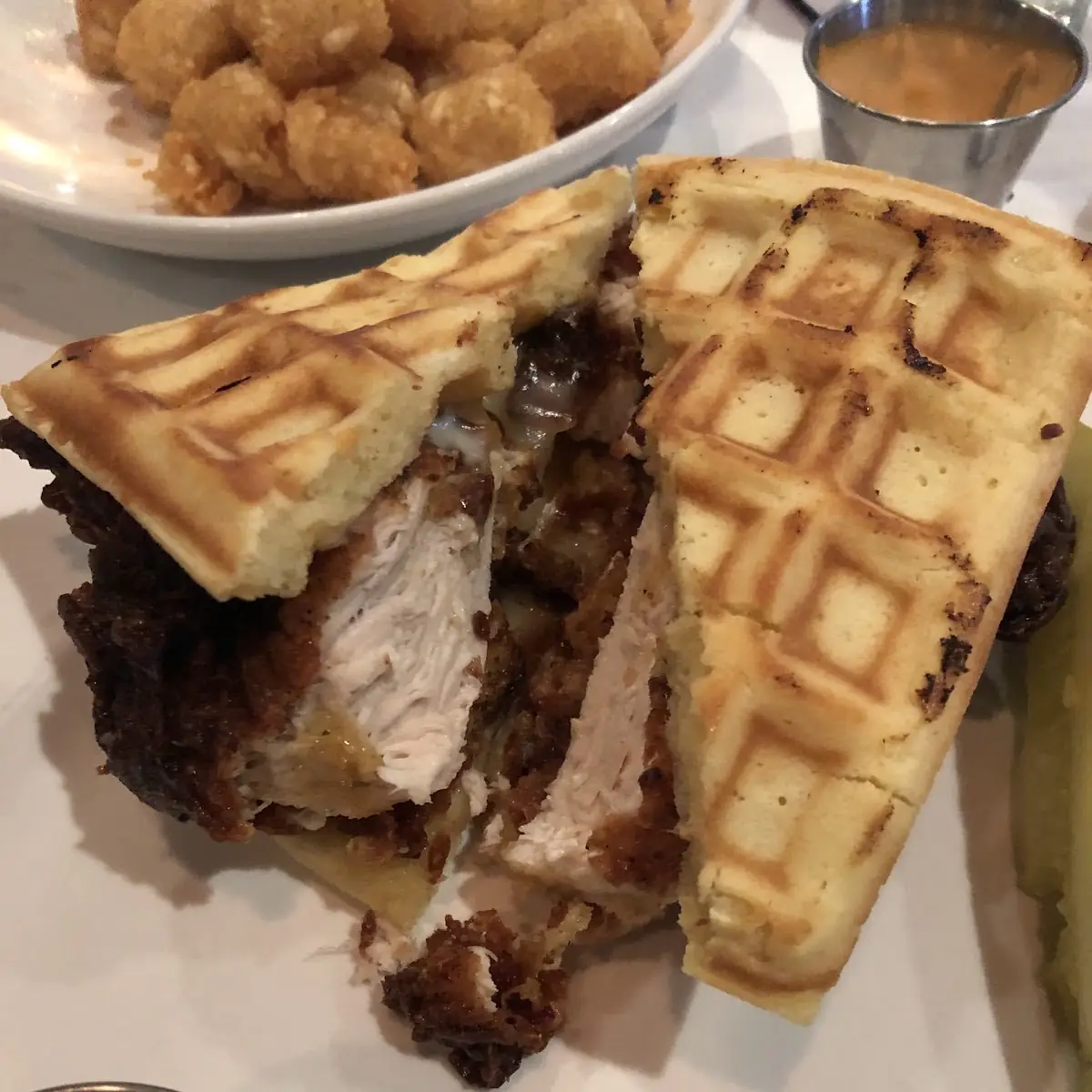 Chicken & Waffle Sandwich