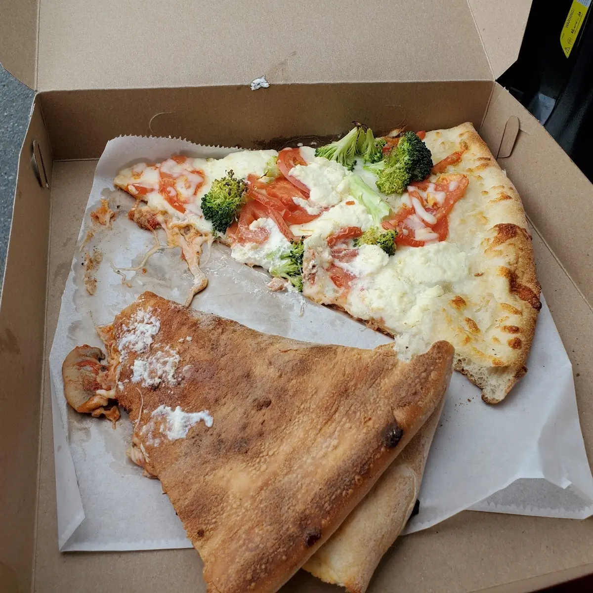 Mushroom Pizza and Rocotta Pizza